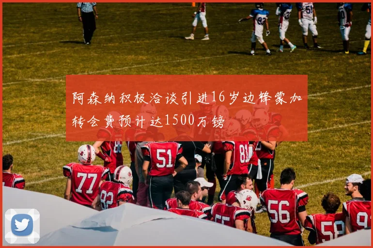 阿森纳积极洽谈引进16岁边锋蒙加转会费预计达1500万镑